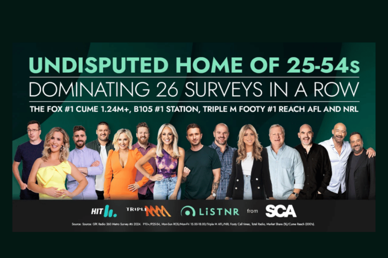 SCA maintains record-breaking demo win, as radio sector continues to reach 12m+ weekly